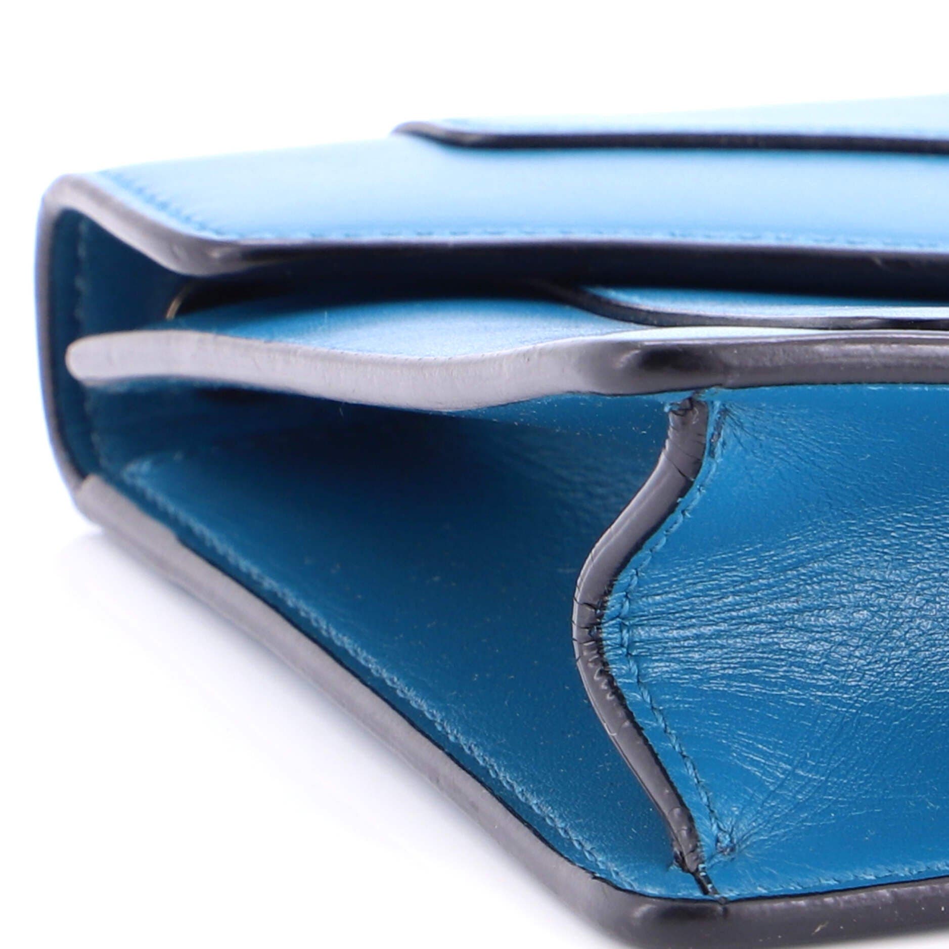 Serpenti Forever Shoulder Bag Leather Small, Alternate, color, Blue