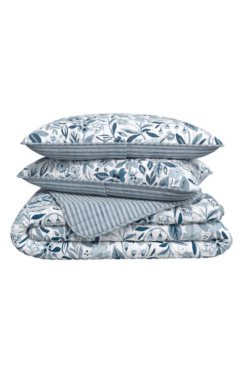 Coastal Bloom Quilt Set