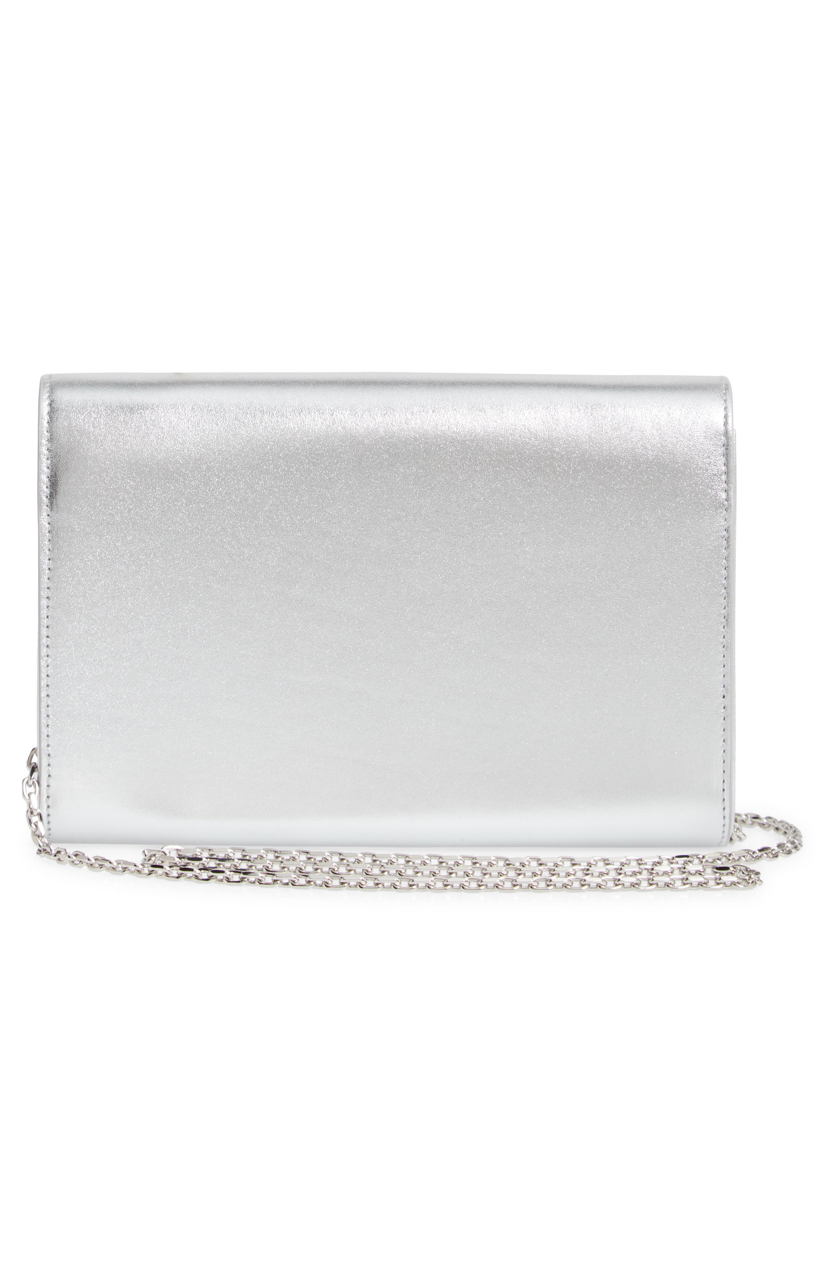 Roger Vivier Bouquet Strass Envelope Clutch, Alternate, color, 