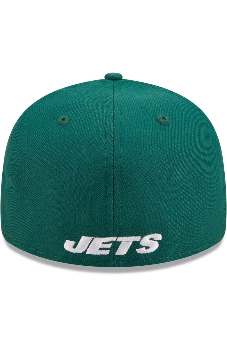 New Era Men's New Era Green New York Jets Omaha Low Profile 59FIFTY Fitted Hat, Alternate, color,