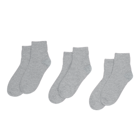 Kids Quarter Sock 3-Pack