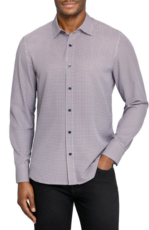 Geo Woven Long Sleeve Basic