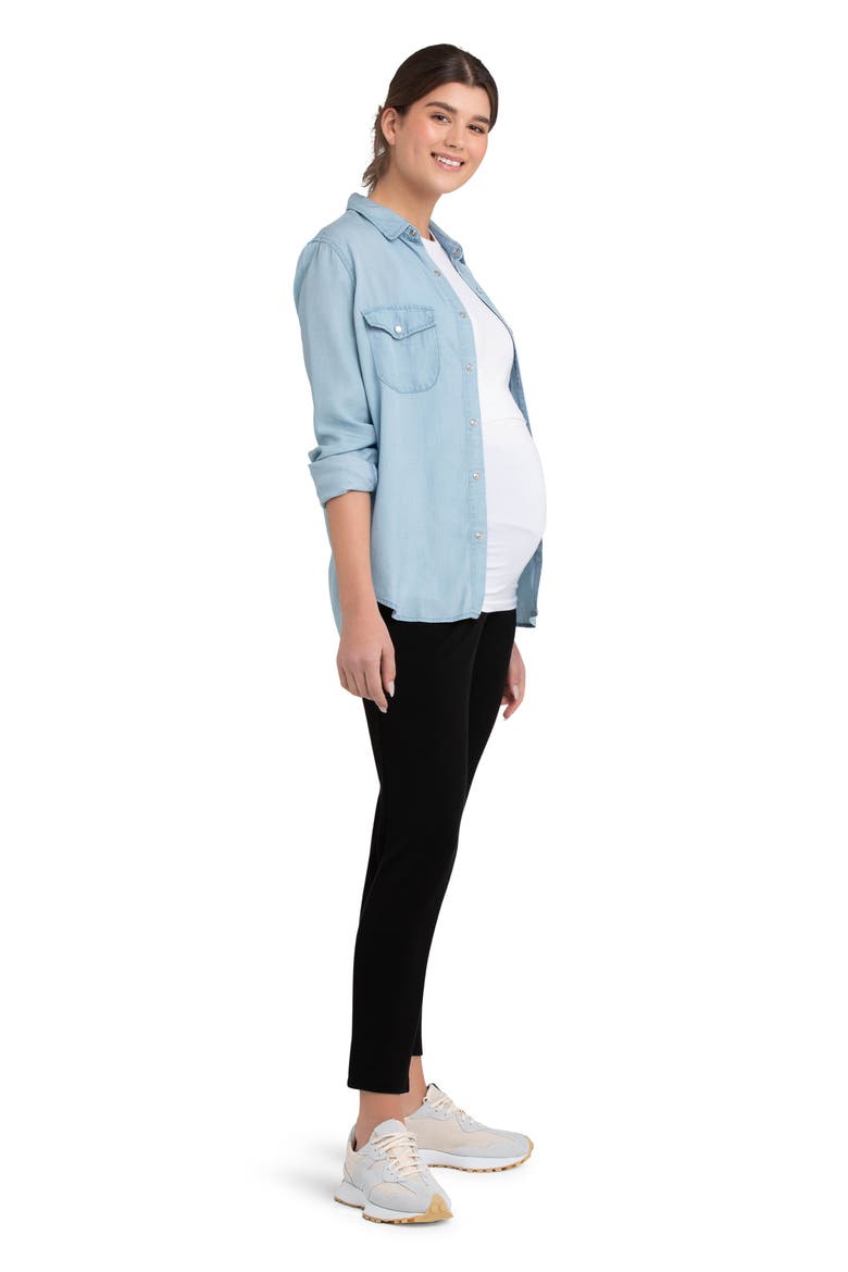 Bec Chambray Shirt, Alternate, color, CLEAN FADE