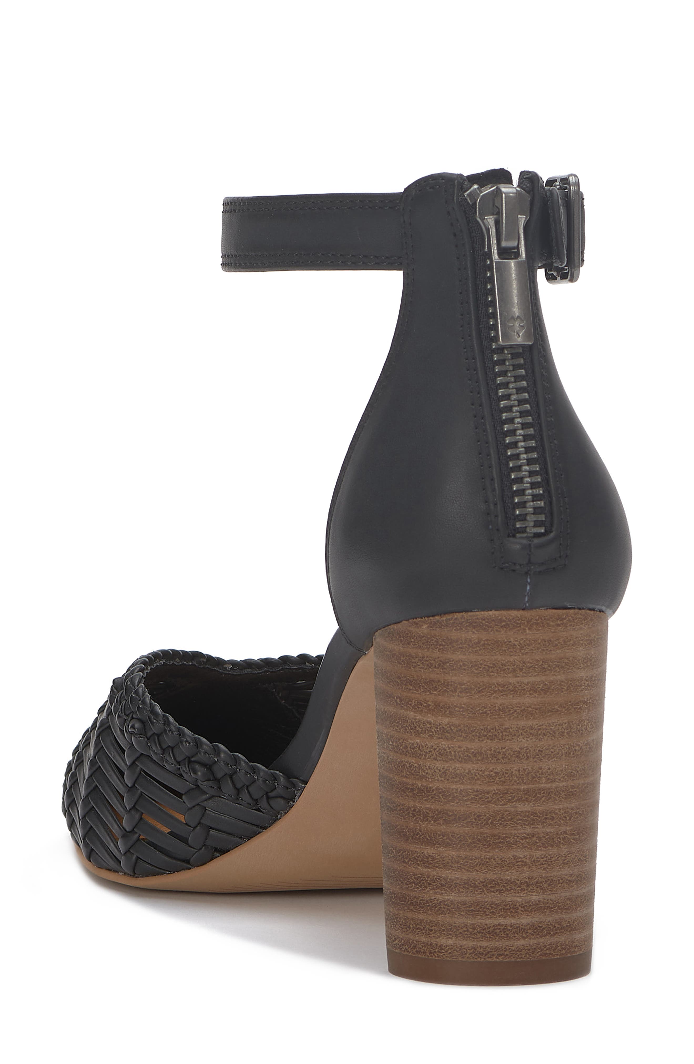 Lucky Brand Molwinn Pump, Alternate, color, Black Burnishable Pu