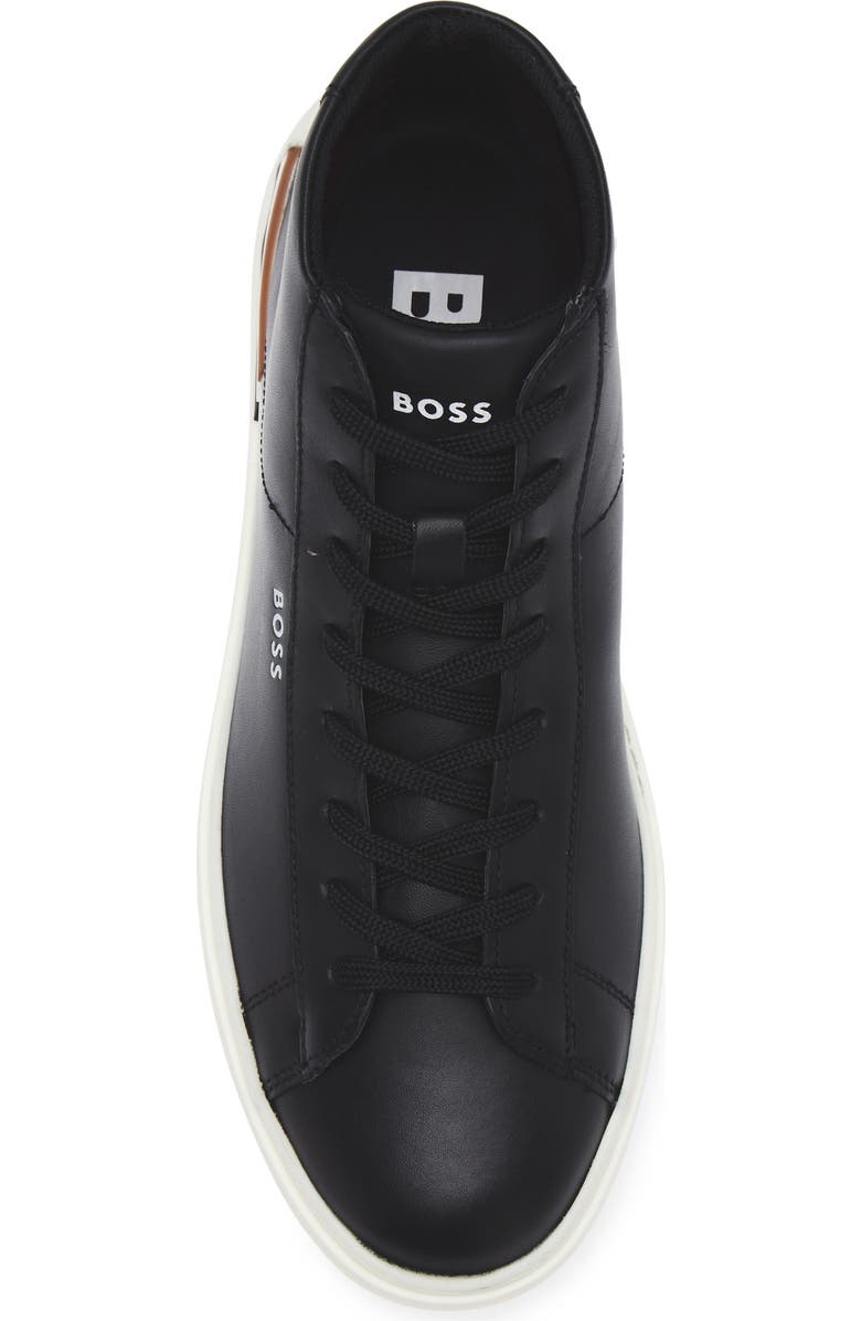 BOSS Clint High Top Leather Sneaker, Alternate, color,