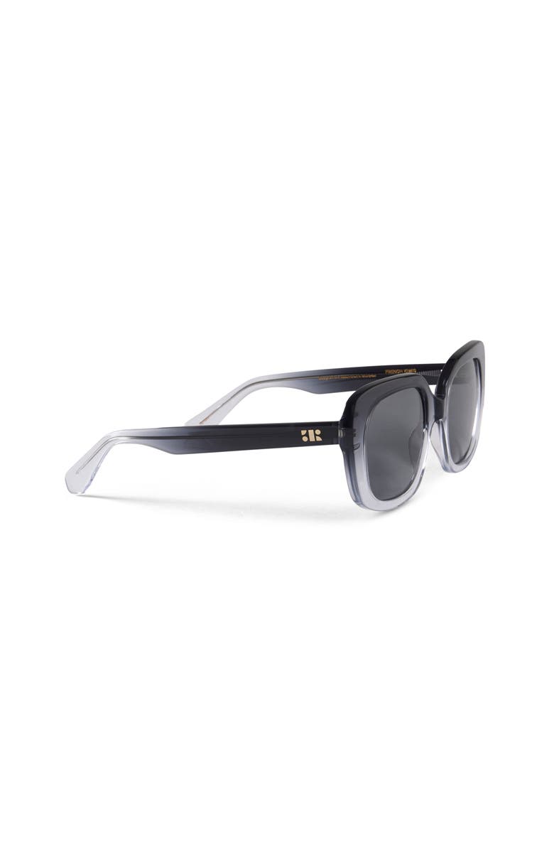 French Kiwis Eyewear Celeste Sunglasses, Alternate, color, Clear / Black