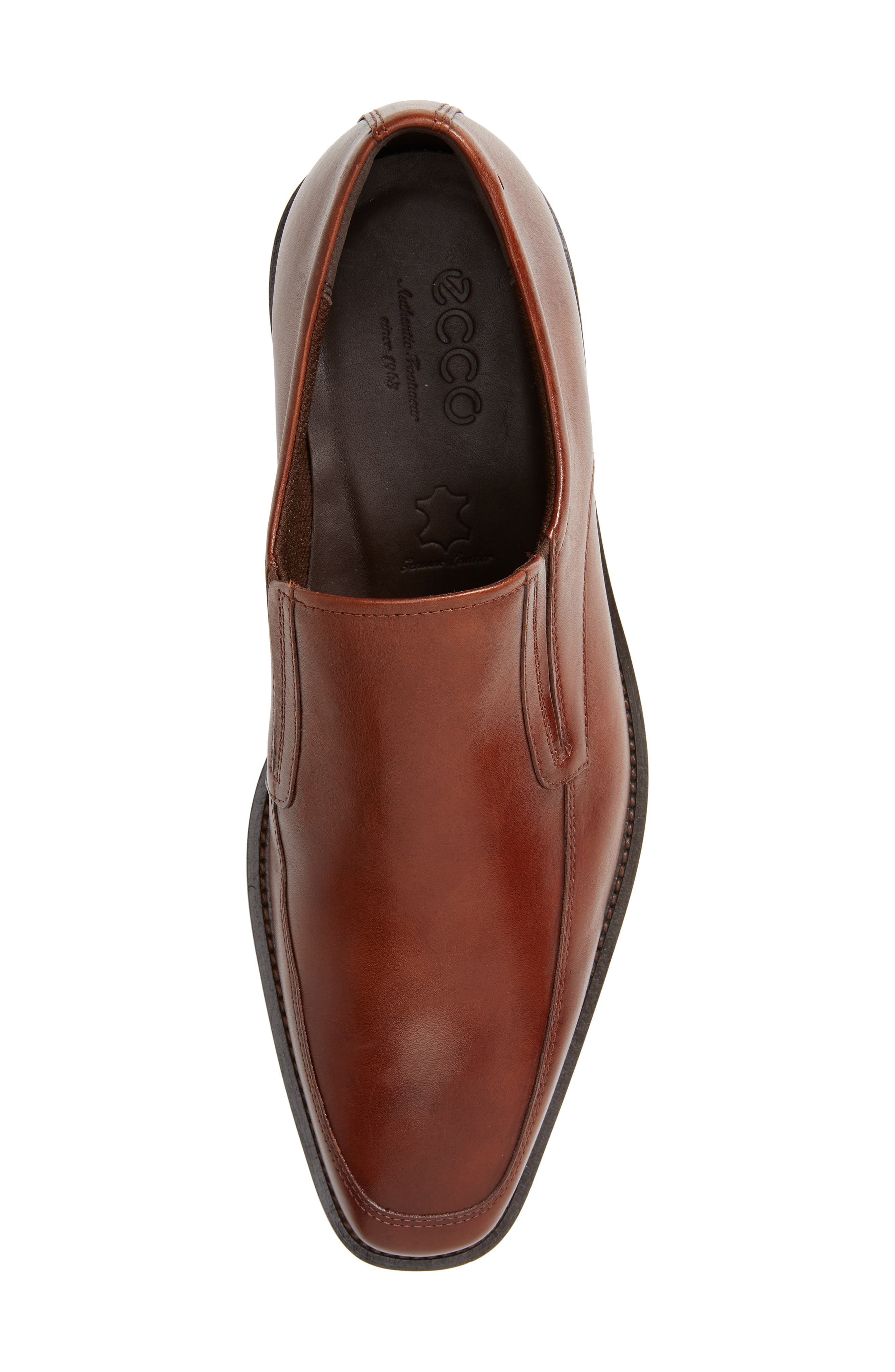 Calcan Venetian Loafer, Alternate, color, COGNAC