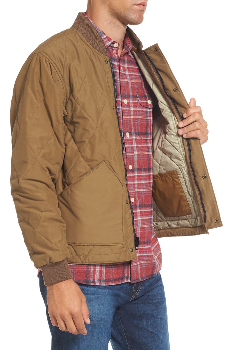 Filson Quilted Pack Water-Resistant Jacket, Alternate, color,