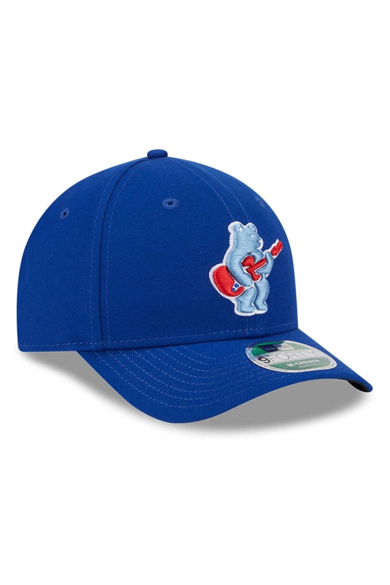 Men's New Era  Royal Chicago Cubs Player Replica 9FORTY Adjustable Hat, Alternate, color, Royal