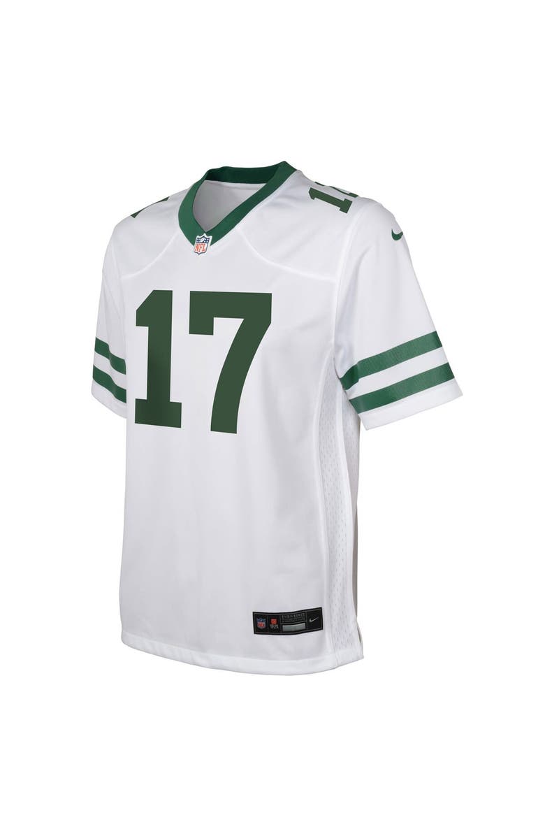 Nike Youth Nike Garrett Wilson White New York Jets Game Jersey, Alternate, color, 