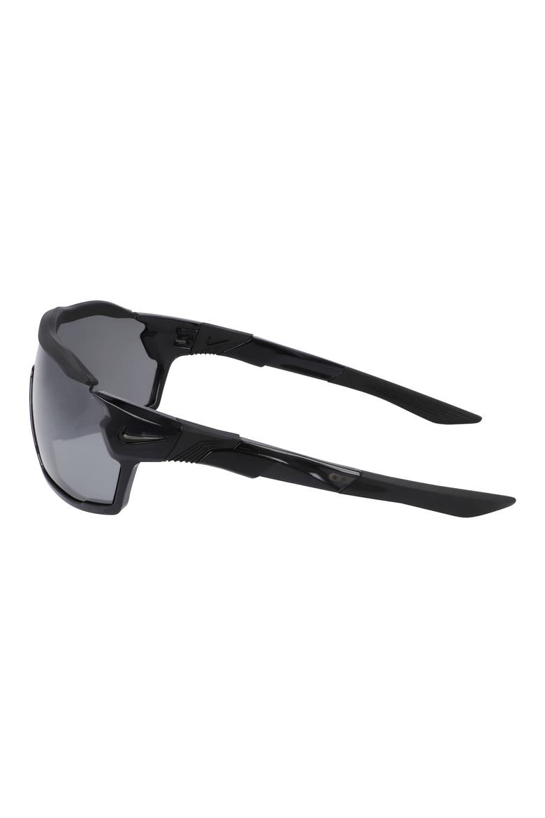 Show x Rush 58mm Shield Sunglasses, Alternate, color, ANTHRACITE/ SILVER FLASH