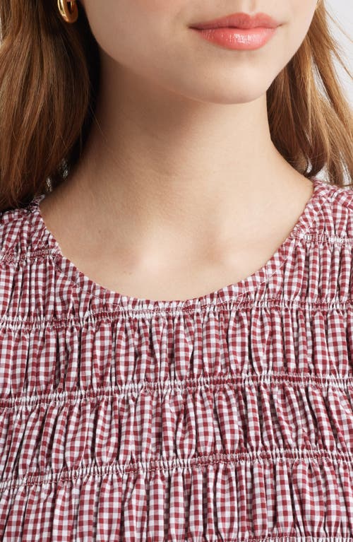 Faithfull The Brand Heidi Gingham Stretch-cotton Tank