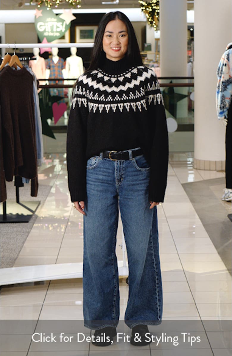 Vivian Fair Isle Sweater, sales video thumbnail