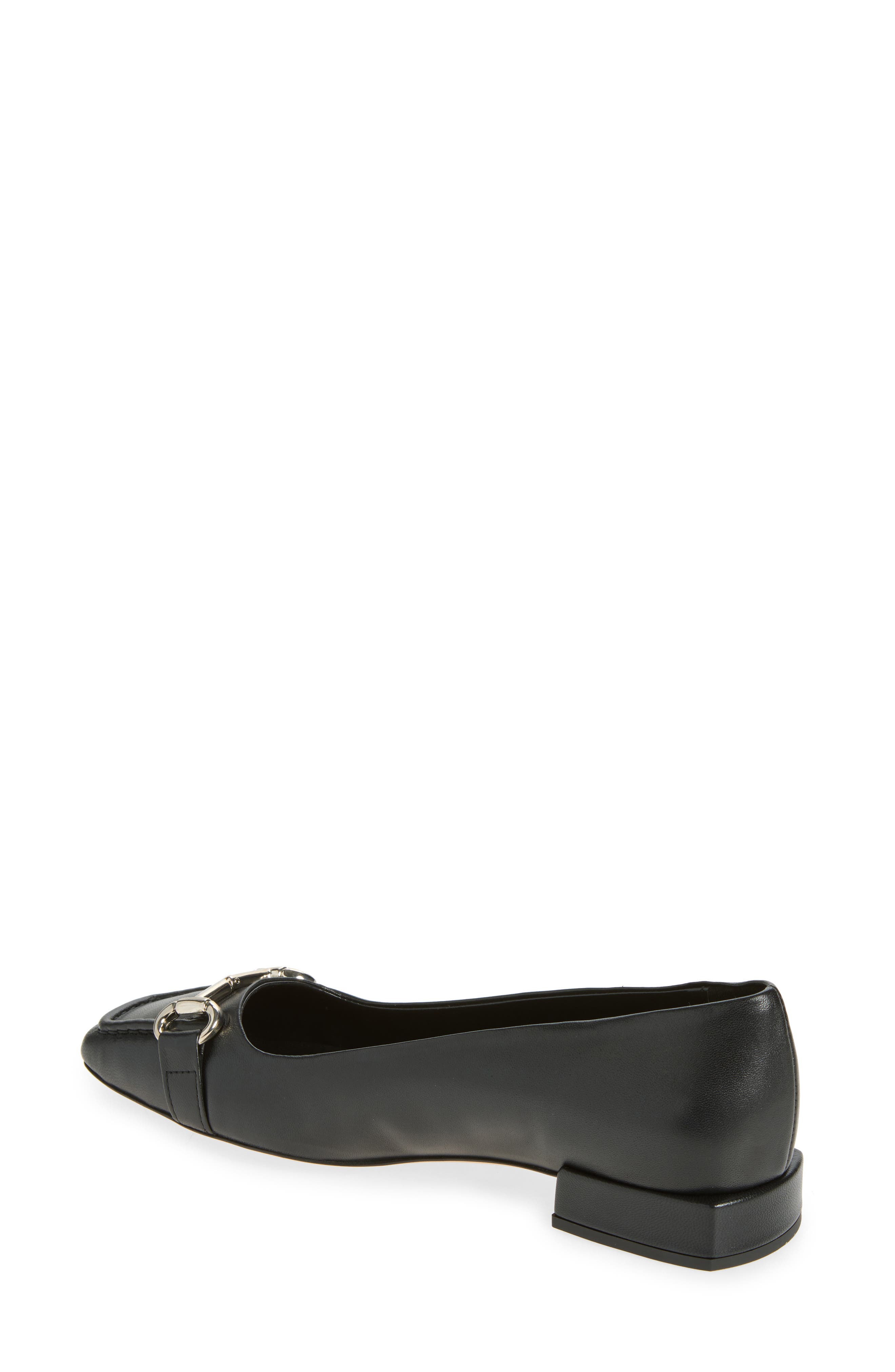 Patrina Flat, Alternate, color, BLACK LEATHER