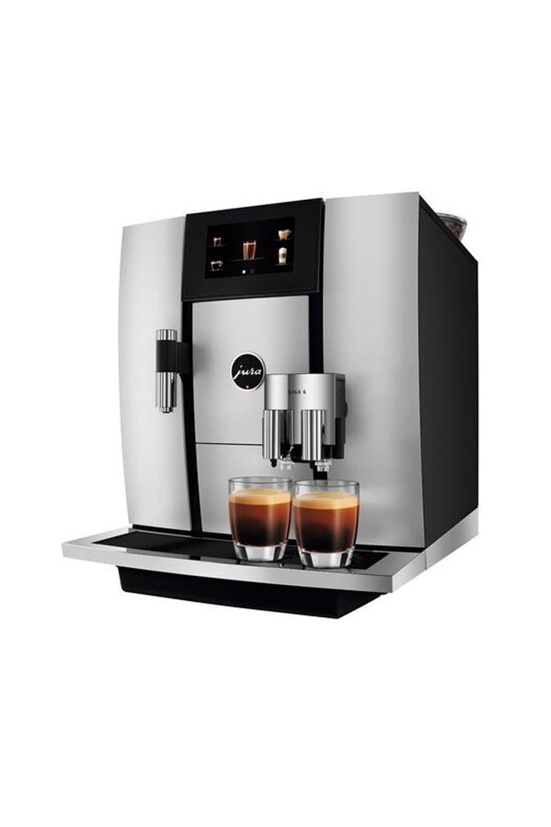Giga 6 Automatic Coffee Machine, Alternate, color, ALUMINUM