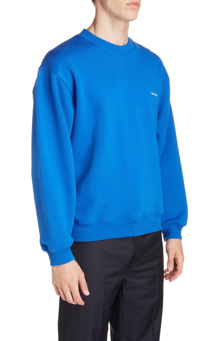 Balenciaga Crewneck Sweatshirt, Alternate, color, 