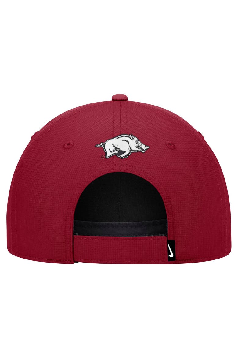 Men's Nike Cardinal Arkansas Razorbacks 2026 Sideline Ripstop Dri-FIT Adjustable Hat, Alternate, color, Cardinal