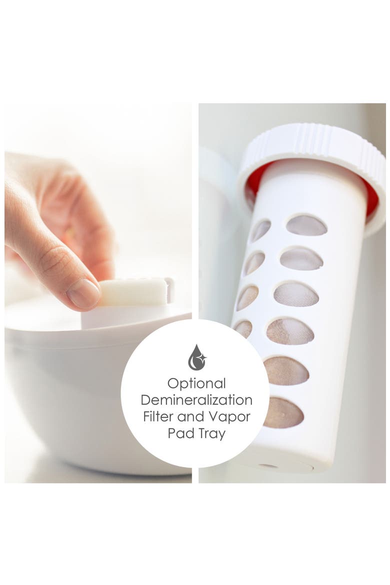 Mini Fox 1/2-Gallon Cool Mist Humidifier, Alternate, color, GRAY