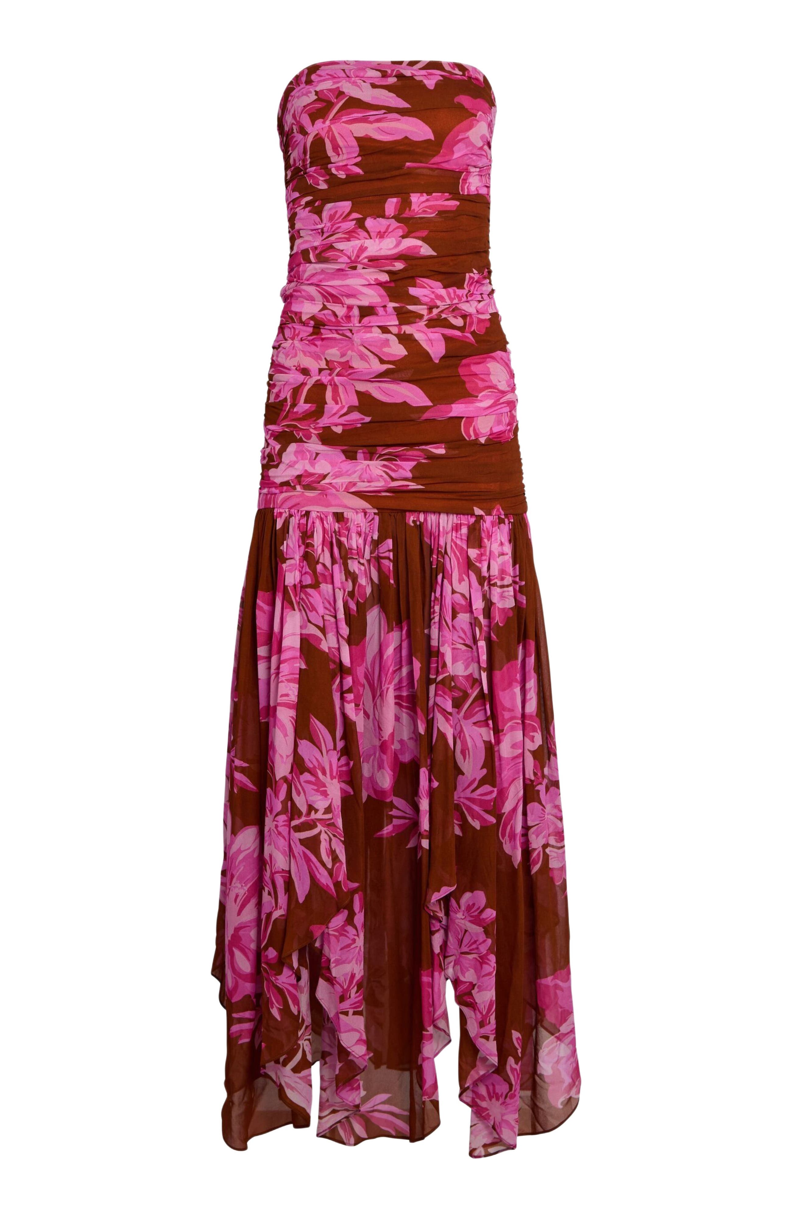 teryn silk chiffon dress Teryn Silk Chiffon Dress Retrofete