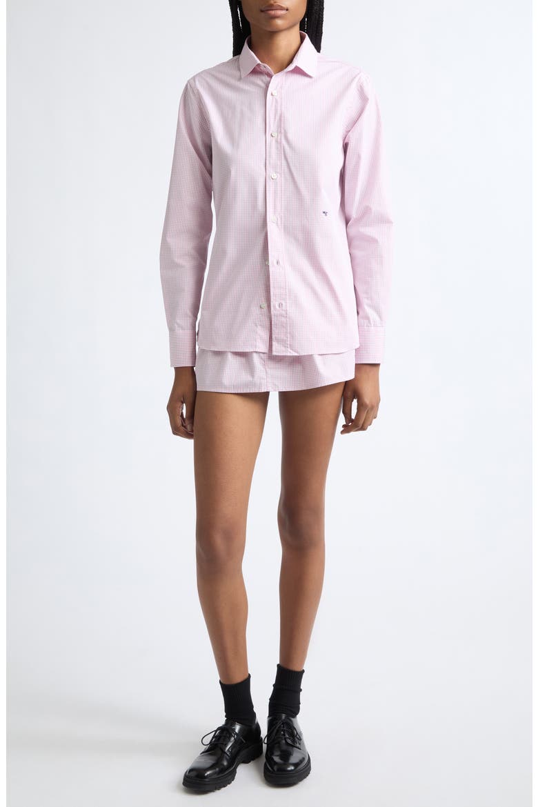 Classic Cotton Shirt, Alternate, color, PINK GRAPH
