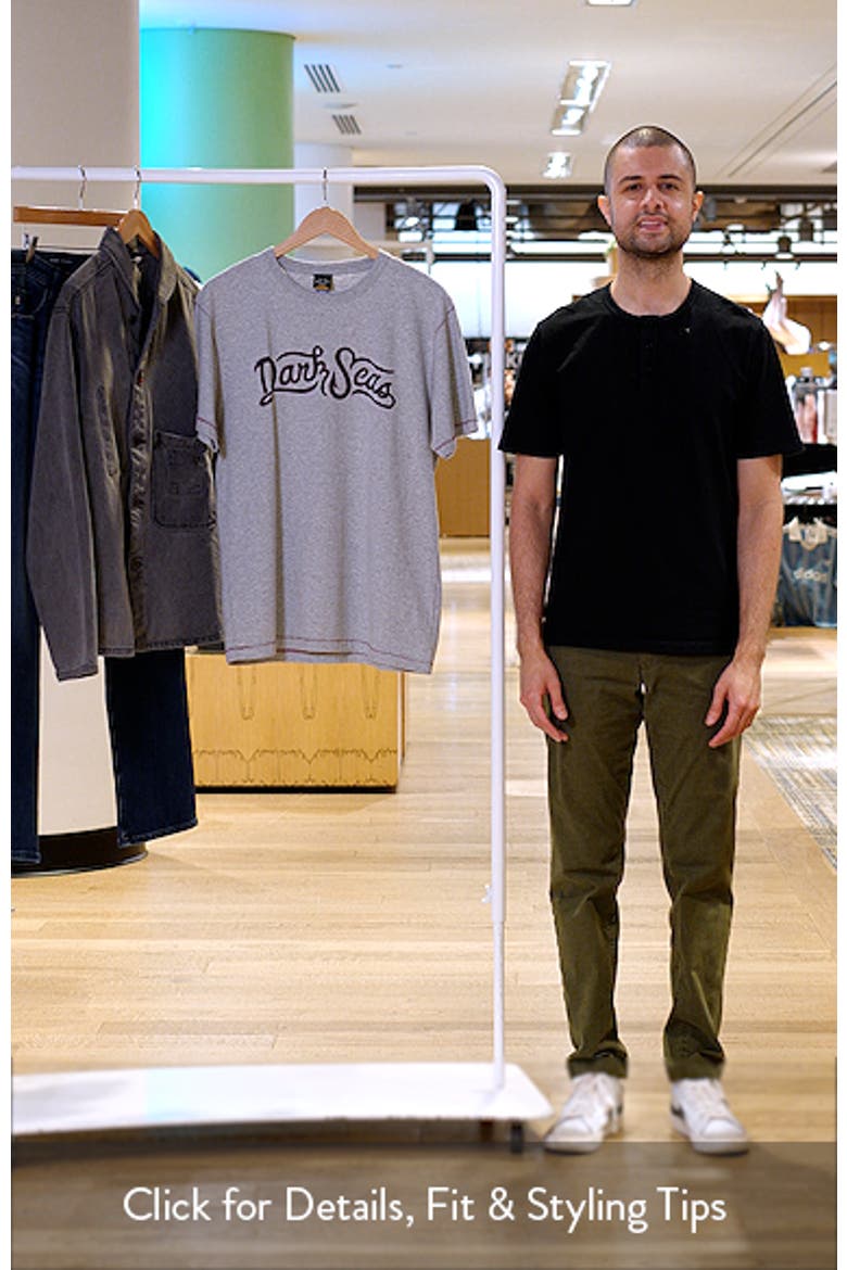 Symmetry Blind Stitch Graphic T-Shirt video