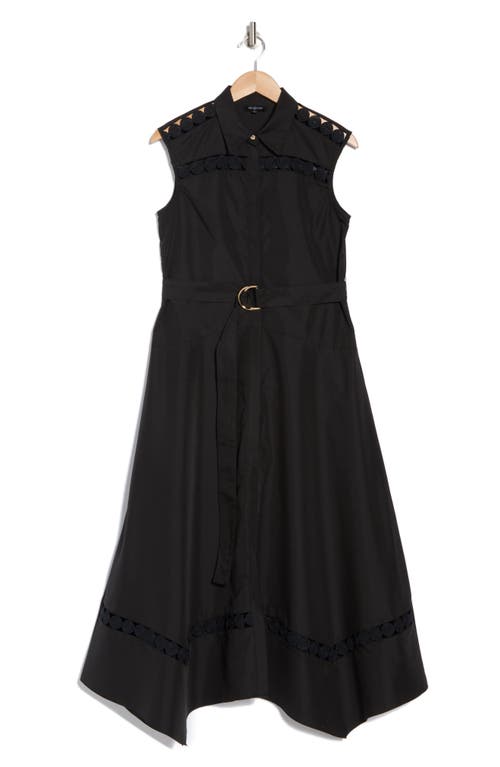Area Stars Open Work Celia Dress In Black