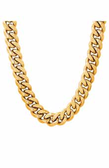 HMY JEWELRY Curb Chain Necklace