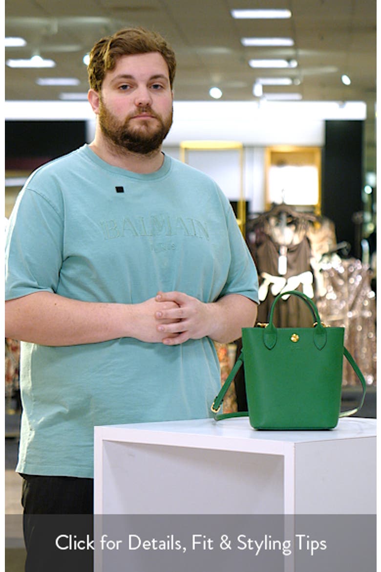 Épure North/South Leather Top Handle Tote video