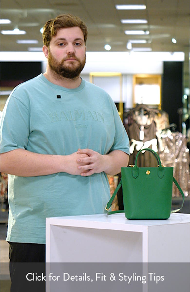 Épure North/South Leather Top Handle Tote, sales video thumbnail