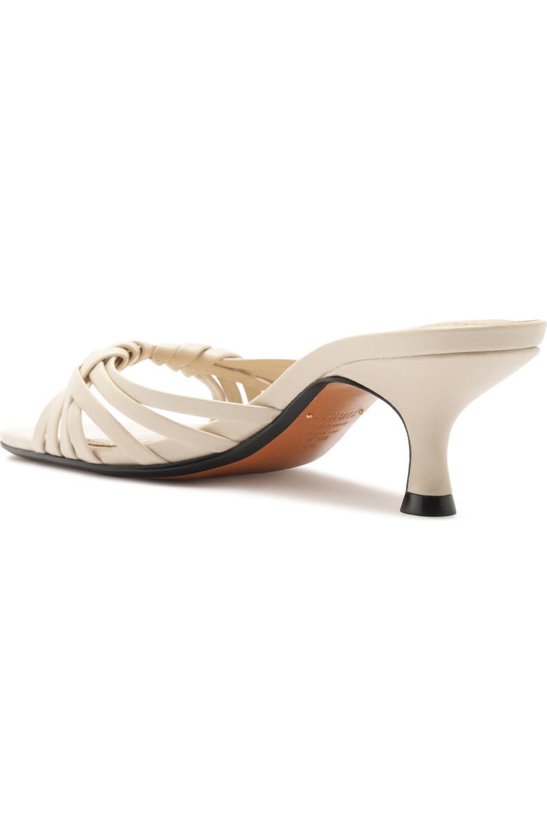 Schutz Tara Interlaced Slide Sandal, Alternate, color, Sugar White