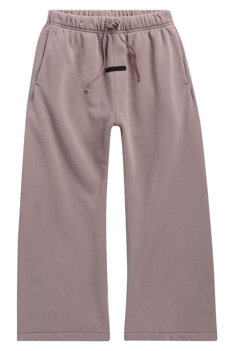 Kids' Signature Flare Sweatpants, Main, color, FADED MAUVE