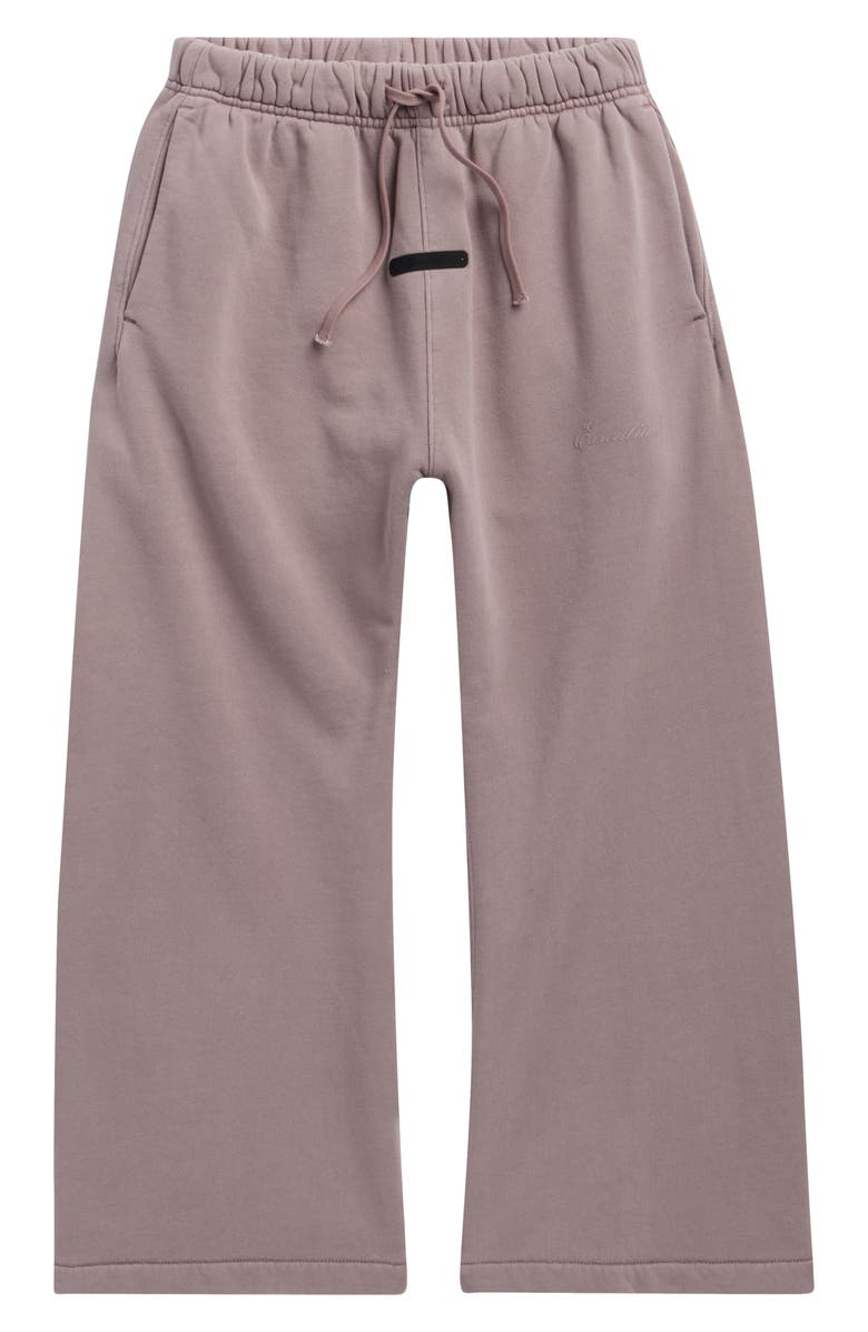 Fear of God Essentials Kids' Signature Flare Sweatpants, Main, color, Faded Mauve