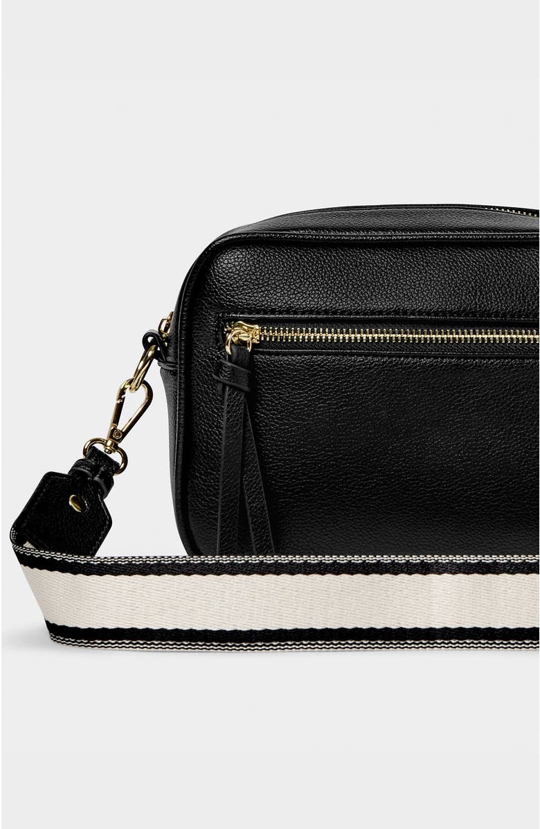 Katie Loxton Hallie Crossbody Bag, Alternate, color, Black