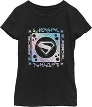 Supergirl Girls Supergirl Kryptonian Logo T Shirt