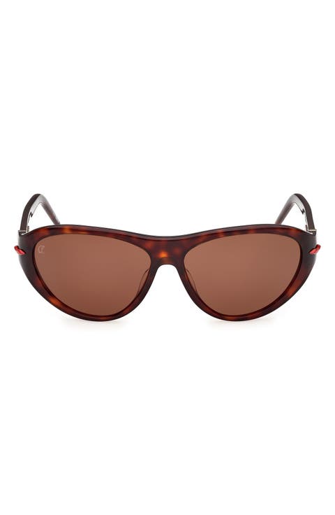 59mm Round Sunglasses