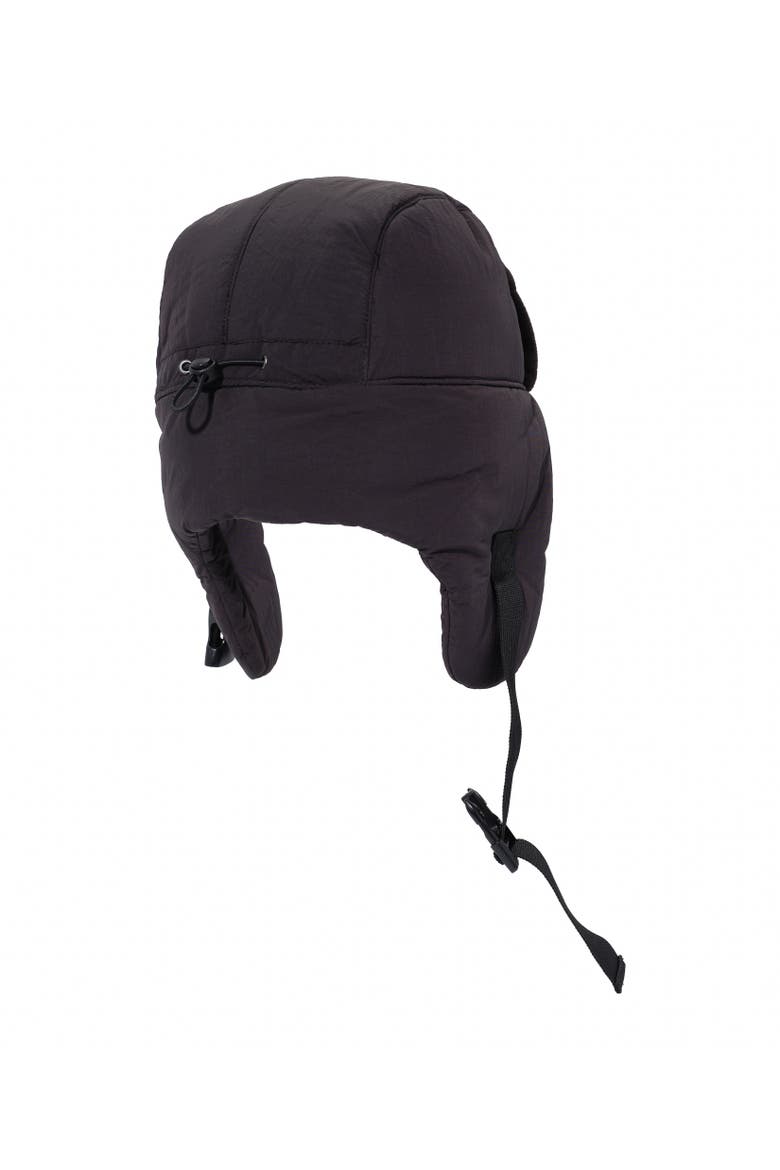 Puffer Trapper Hat, Alternate, color, Polo Black