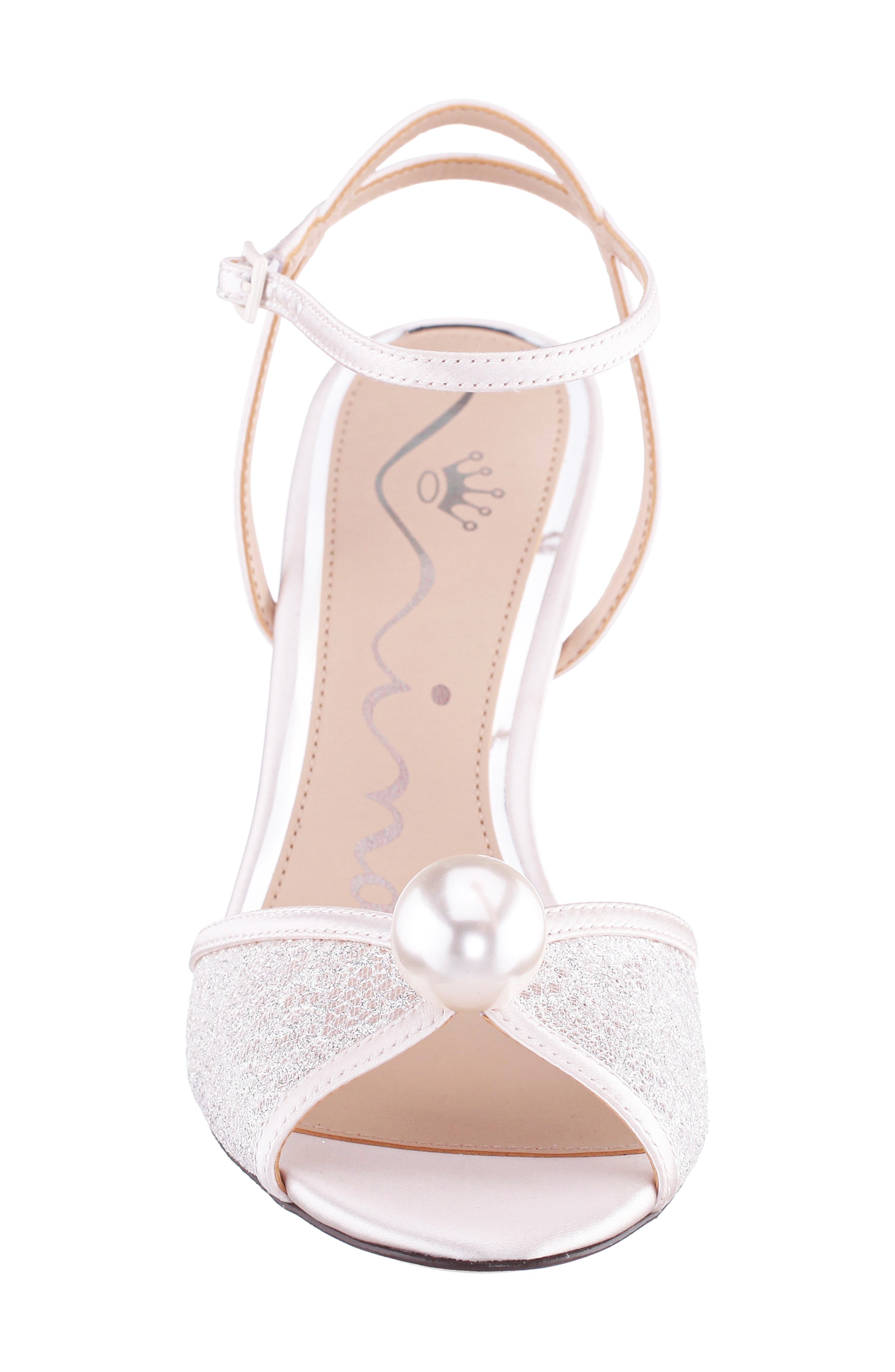 Vyra Ankle Strap Sandal, Alternate, color, IVORY