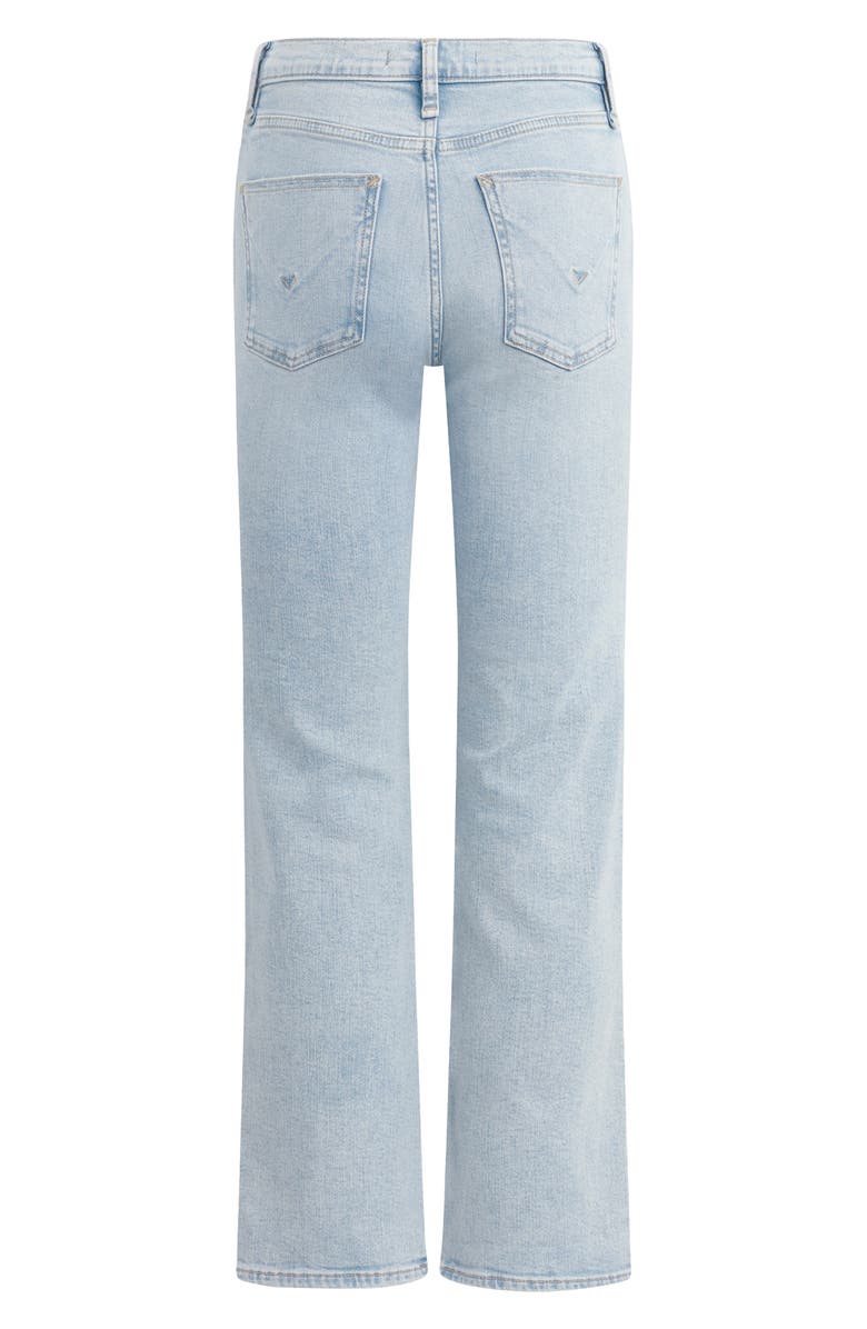 Hudson Jeans Remi Ripped High Waist Ankle Straight Leg Jeans, Alternate, color, Star Dust