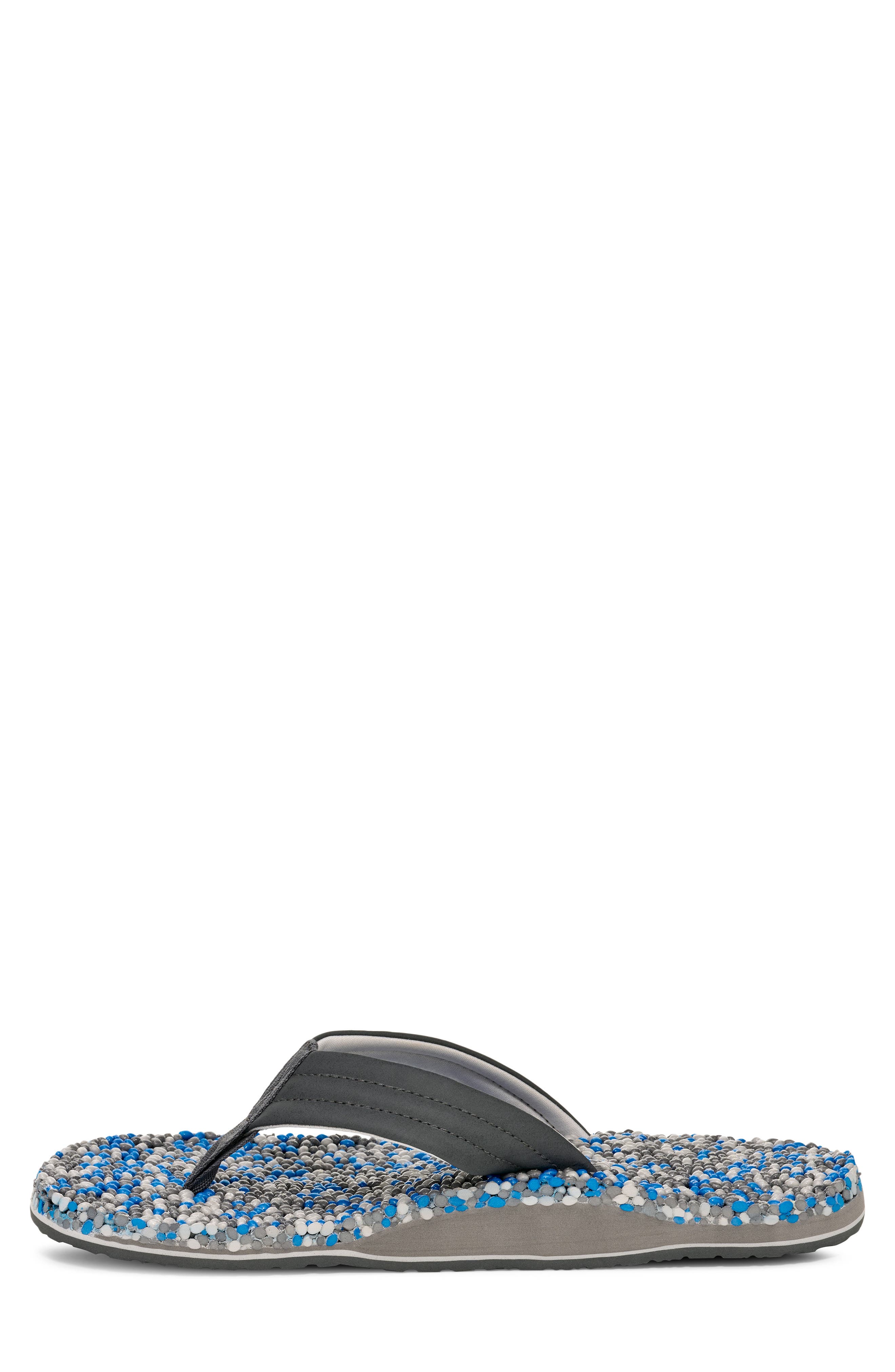 Bubblecush Flip Flop, Alternate, color, GRAY