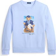 Polo Ralph Lauren Polo Bear Cotton Fleece Crewneck Sweatshirt