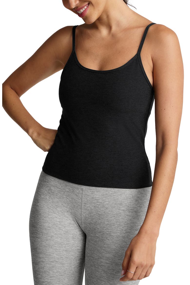 Spacedye Forever Waist Length Camisole, Main, color, DARKEST NIGHT
