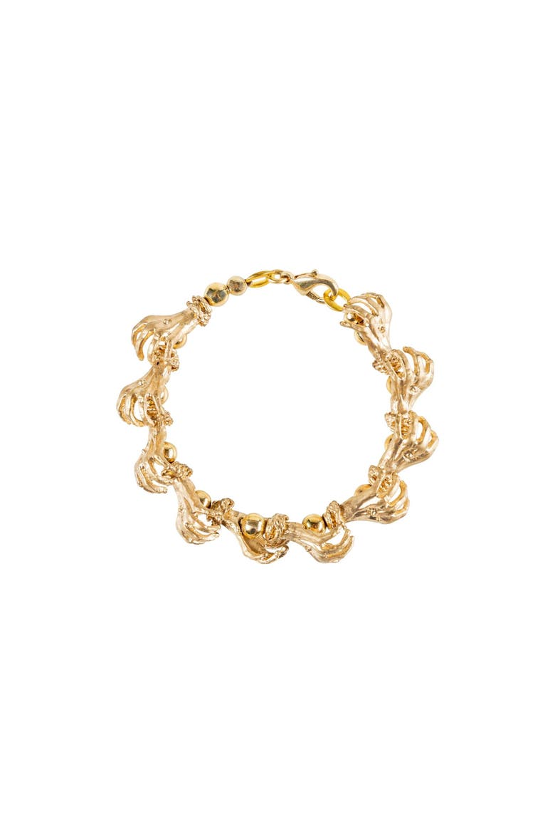 The Hands Of Fate Bracelet, Main, color, Gold