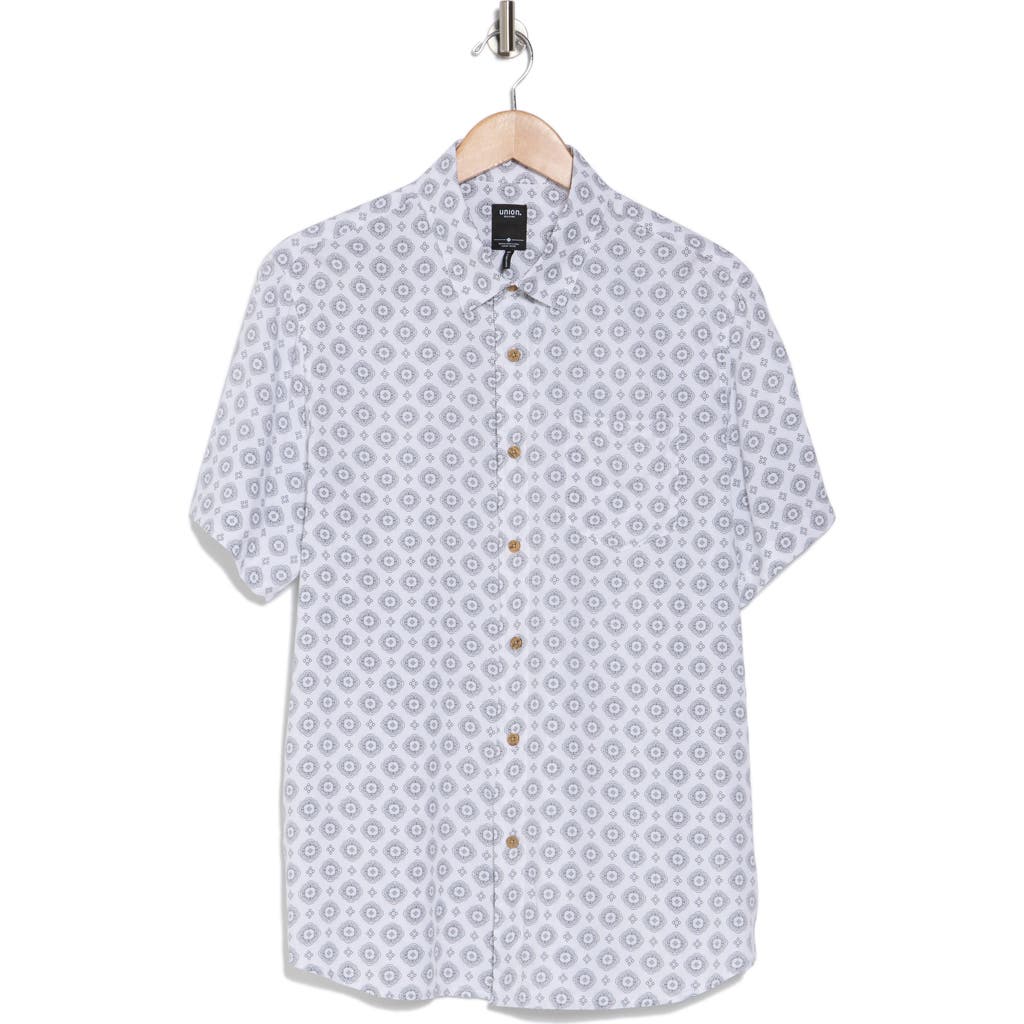 Union Venice Relaxed Fit Short Sleeve Button-up Shirt