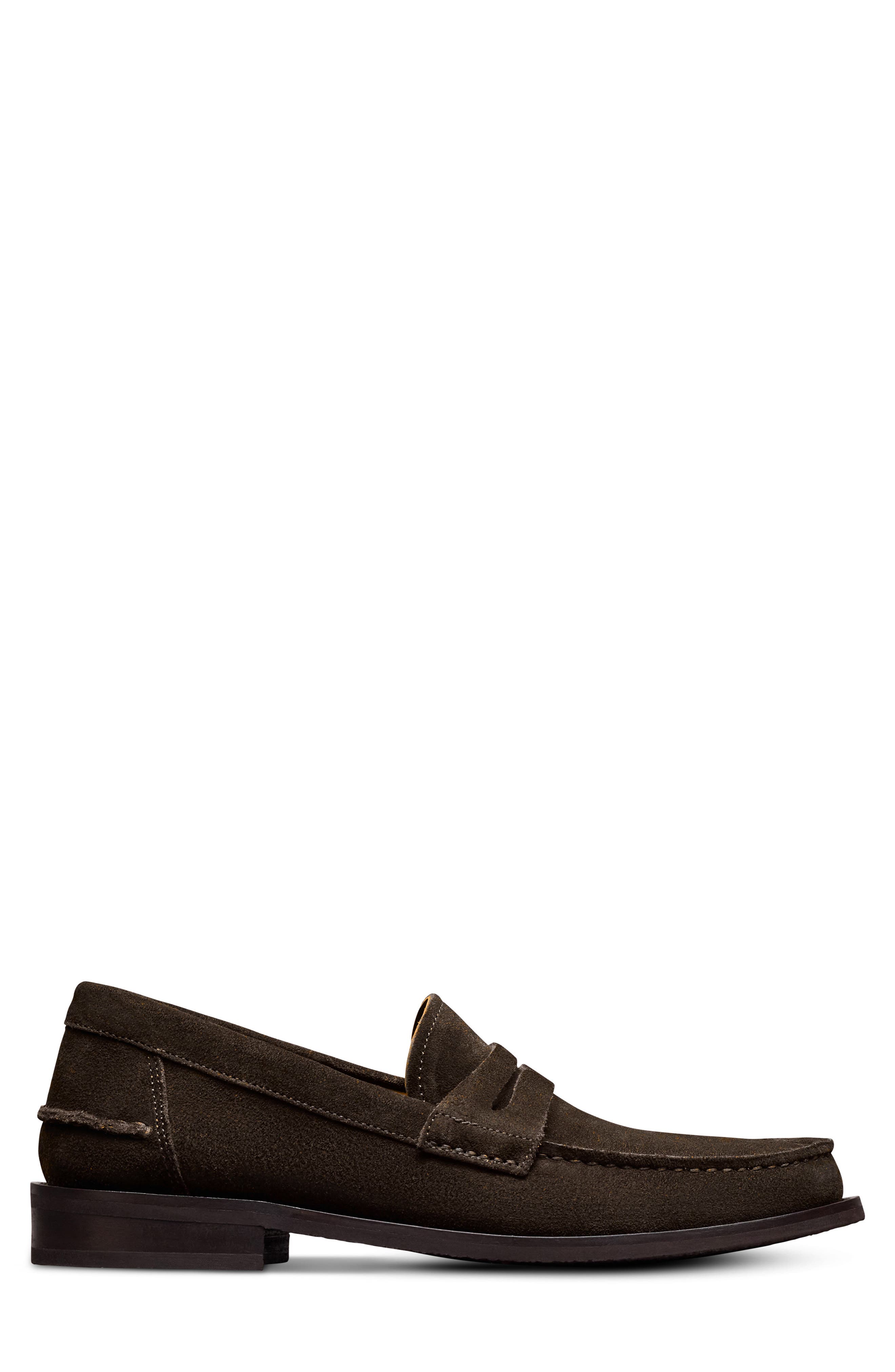 Sorrento Penny Loafer, Alternate, color, BITTER CHOCOLATE