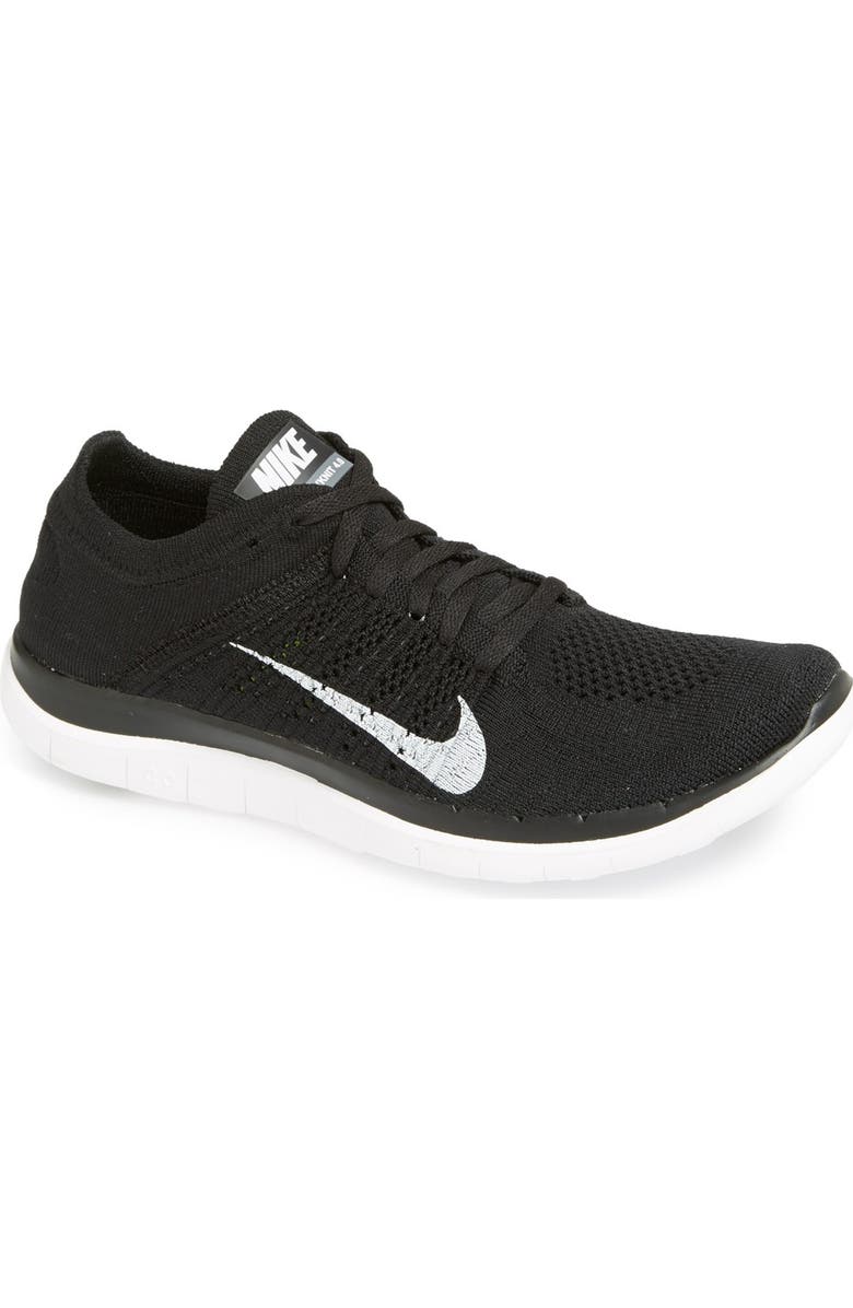 Nike 'Free 4.0 Flyknit' Running Shoe, Main, color,
