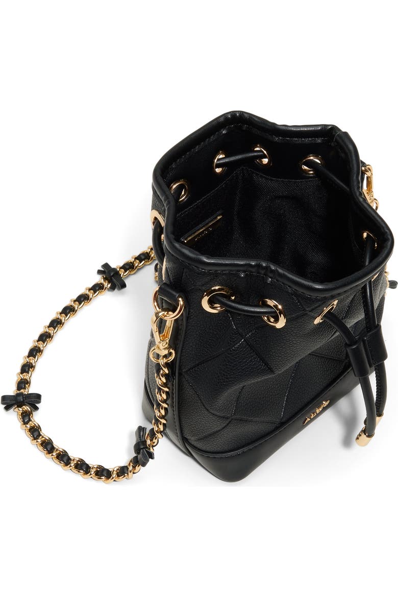 black quilted faux leather bucket backpack large work & travel | padded laptop pocket, lightweight, water resistant And it doesnt stop there Buy Twenty Eight Shoes Chic