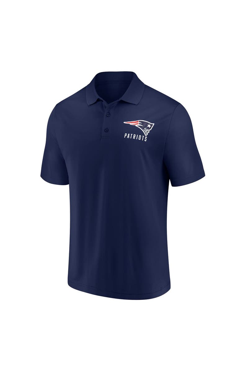 FANATICS Men's Fanatics  Navy New England Patriots Lockup Polo, Alternate, color, 