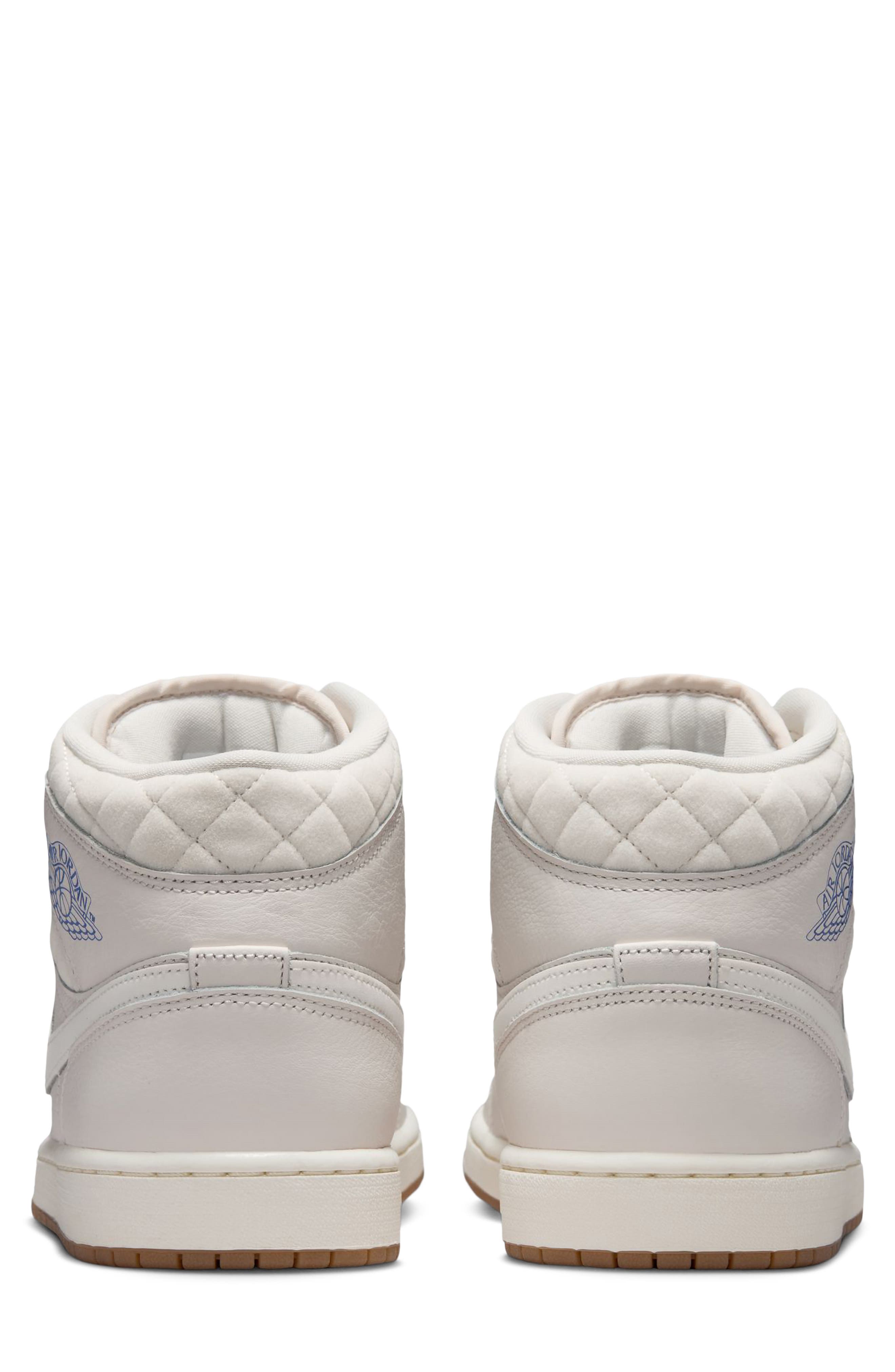 Air Jordan 1 Mid SE Basketball Sneaker, Alternate, color, PHANTOM/ SAIL
