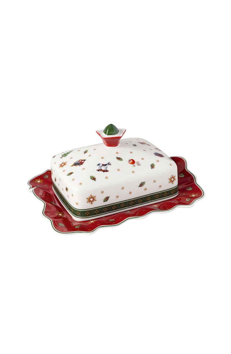 Villeroy & Boch Toy's Delight Covered Butter Dish, Main, color, Multi