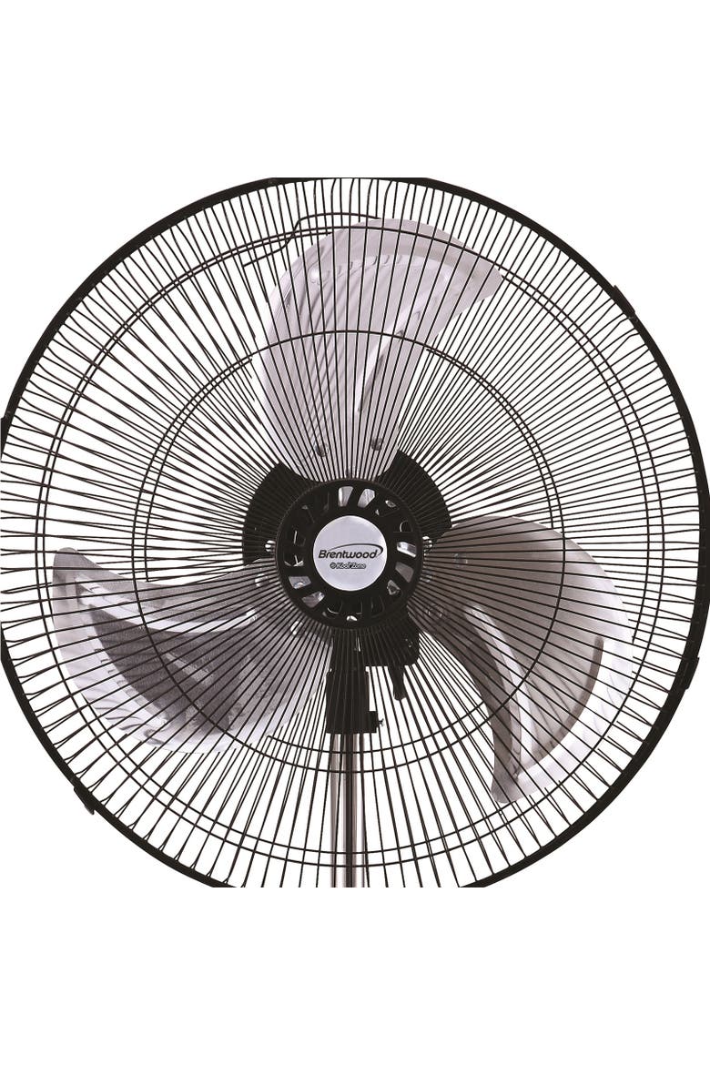 18 Inch 3 Speed Industrial Stand Fan, Alternate, color, Black